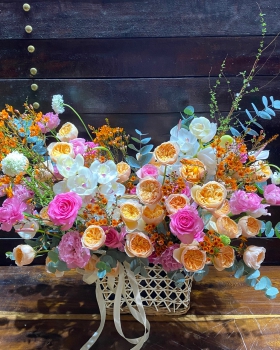 Giỏ Hoa Tươi Chúc Mừng - Hoa Chúc Mừng LV-0808