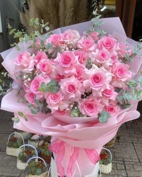 Bó Hoa Tươi Chúc Mừng - Hoa Hồng Tươi TN20