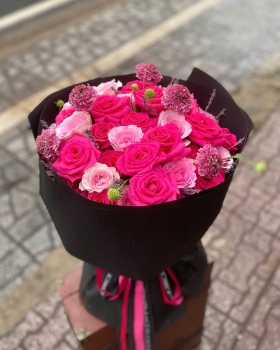 Bó Hoa Tươi Chúc Mừng - Hoa Hồng Tươi TN421