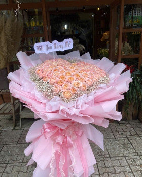 Bó Hoa Tươi Chúc Mừng - Hoa Tình Yêu TN028