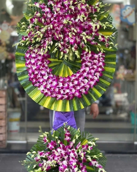 Hoa Tươi Chia Buồn - Kệ Hoa Tươi LV122