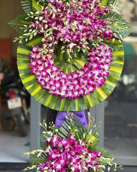 Hoa Tươi Chia Buồn - Kệ Hoa Tươi LV1920