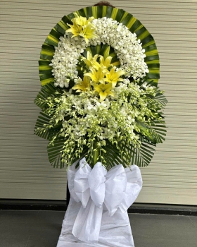 Hoa Tươi Chia Buồn - Kệ Hoa Tươi LV197