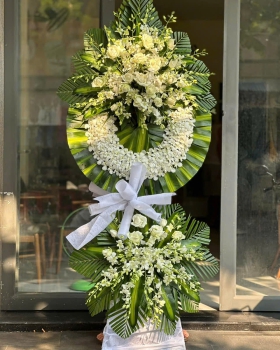 Hoa Tươi Chia Buồn - Kệ Hoa Tươi LV320