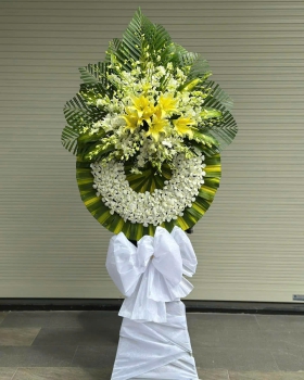 Hoa Tươi Chia Buồn - Kệ Hoa Tươi LV16