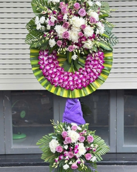 Hoa Tươi Chia Buồn - Kệ Hoa Tươi LV733