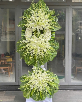 Hoa Tươi Chia Buồn - Kệ Hoa Tươi LV850