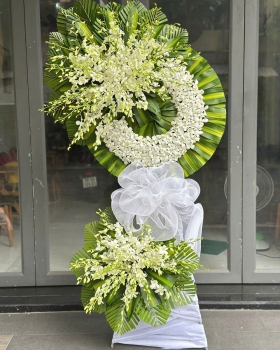 Hoa Tươi Chia Buồn - Kệ Hoa Tươi LV839