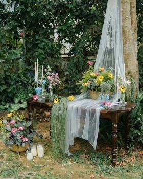 Hoa Sự Kiện - Trang Trí Hoa Ngoài Trời LV091