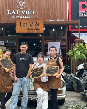 Khóa Học Cắm Hoa Lat Việt LV0