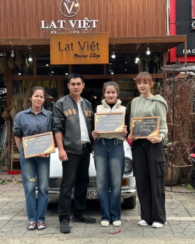 Chứng Chỉ Hoàn Thành Khóa Học Cắm Hoa