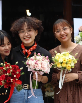Thành Phẩm Lớp Học Bó Hoa Cưới