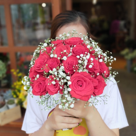 Bó Hoa Tiệc Cưới - Hoa Tươi LV422