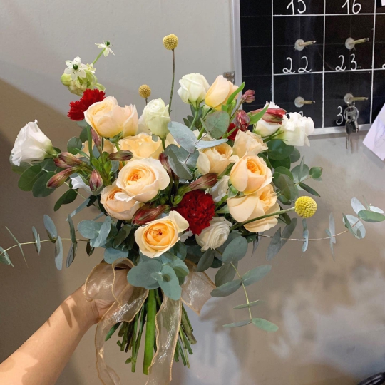 Bó Hoa Cưới - Hoa Tiệc Cưới  LV-33352