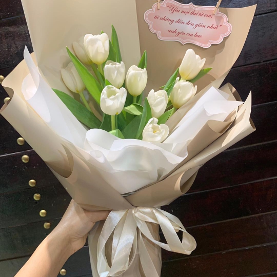 Bó Hoa Chúc Mừng - Bó Hoa Tươi LV-0004