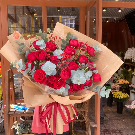 Bó Hoa Hồng - Hoa Tình Yêu LV-0012