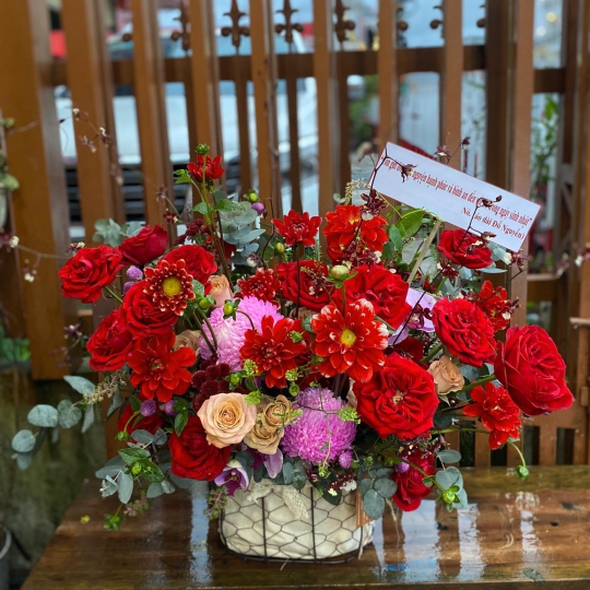 Bó Hoa Tươi Chúc Mừng Sinh Nhật - LV-0107