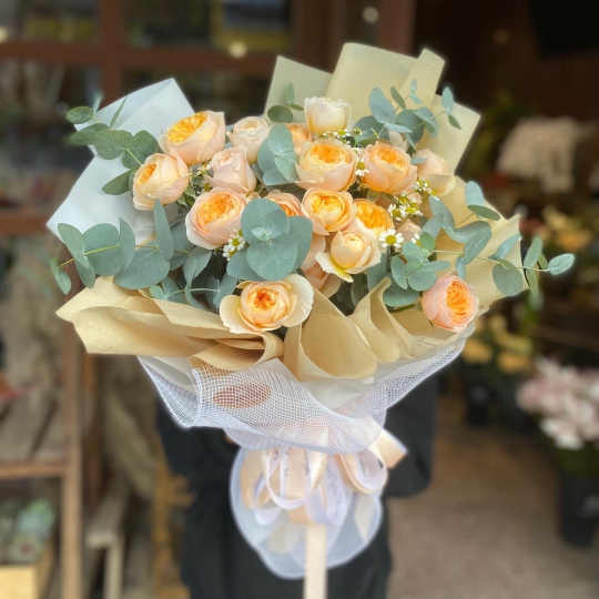 Bó Hoa Chúc Mừng - Bó Hoa Tươi LV-9536
