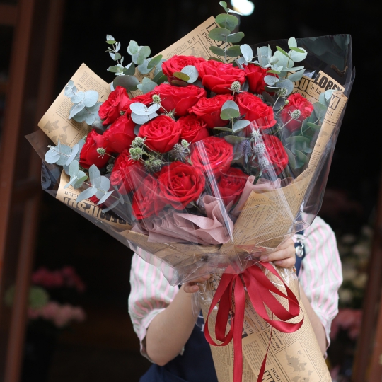 Bó Hoa Hồng - Hoa Tình Yêu LV-0004