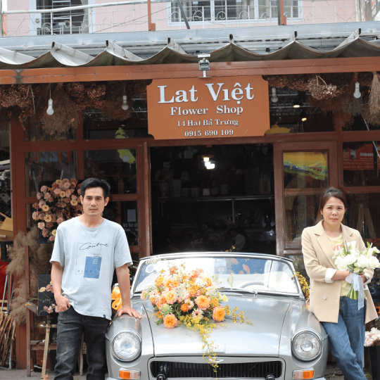 Xe Hoa - Hoa Tươi LV 8537