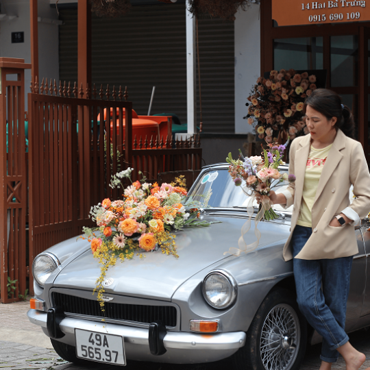 Xe Hoa - Hoa Tươi LV 8538