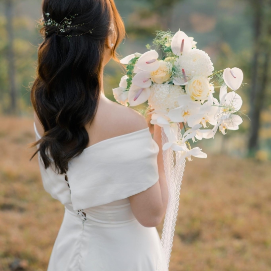 Hoa Cưới Chụp Ngoại Cảnh - Hoa Tươi LV5620