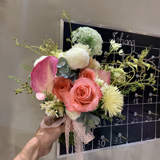 Bó Hoa Cưới - Hoa Tiệc Cưới  LV-33375