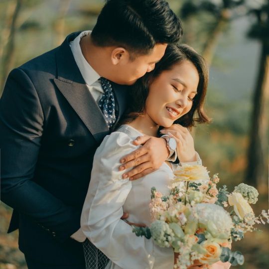 Hoa cưới ngoại cảnh - Hoa tươi LV 2342