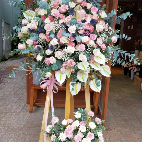 Kệ Hoa Khai Trương, Kệ Hoa Chúc Mừng - Kệ Hoa Tươi LV-0112