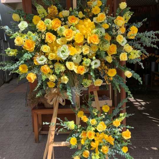 Kệ Hoa Khai Trương, Kệ Hoa Chúc Mừng - Kệ Hoa Tươi LV-0126