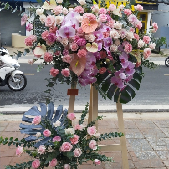 Kệ Hoa Tươi Khai Trương - Hoa Tươi Đẹp LV-8888