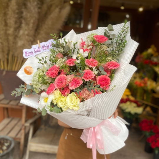 Bó Hoa Tươi Chúc Mừng Sinh Nhật - LV0889