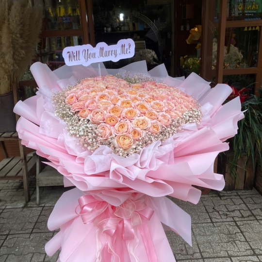 Bó Hoa Tươi Chúc Mừng - Hoa Tình Yêu TN028