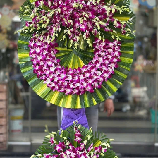Hoa Tươi Chia Buồn - Kệ Hoa Tươi LV122