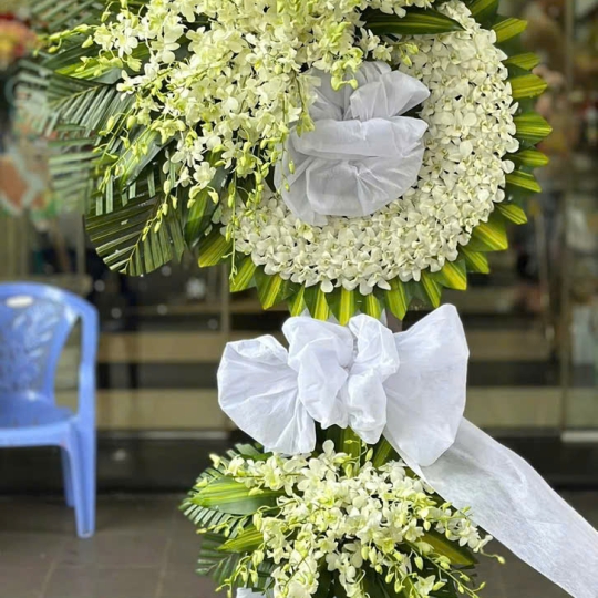 Hoa Tươi Chia Buồn - Kệ Hoa Tươi LV94