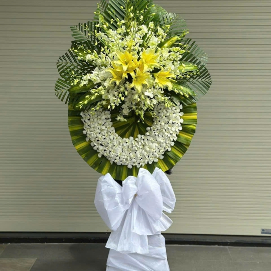 Hoa Tươi Chia Buồn - Kệ Hoa Tươi LV16