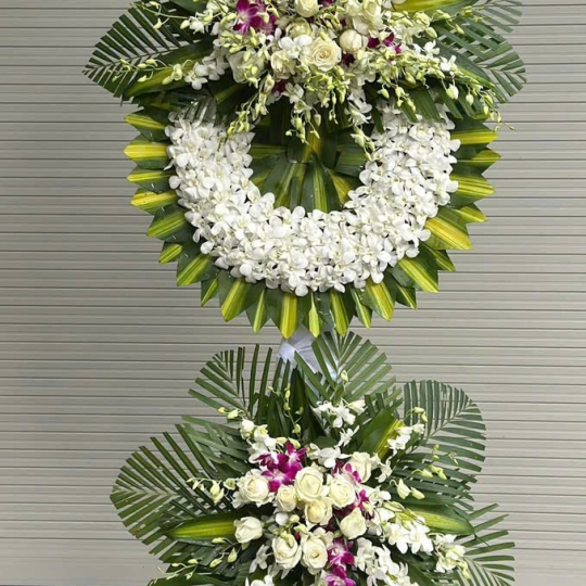 Hoa Tươi Chia Buồn - Kệ Hoa Tươi LV750