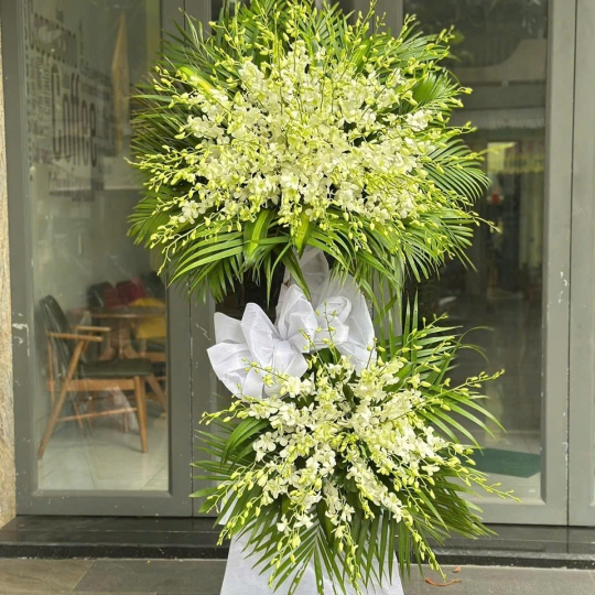 Hoa Tươi Chia Buồn - Kệ Hoa Tươi LV780
