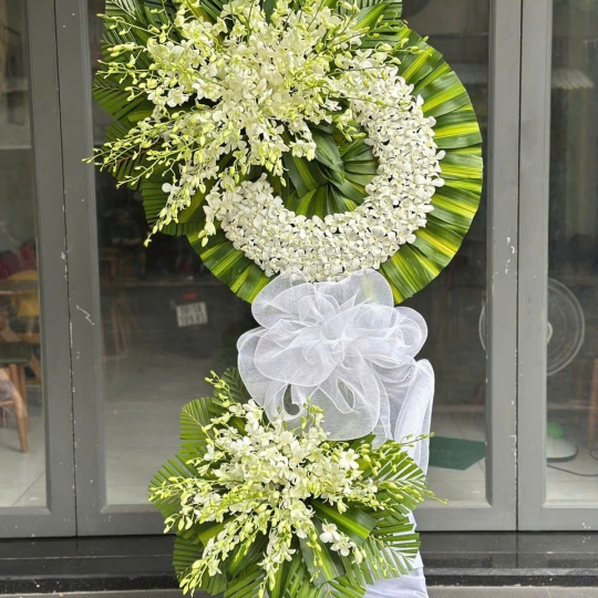 Hoa Tươi Chia Buồn - Kệ Hoa Tươi LV839