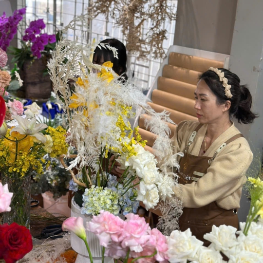 Buổi Học Cắm Hoa - Lat Việt Flower